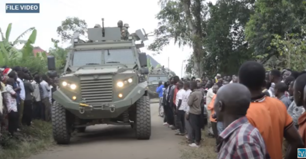 ADF REBELS ARRESTED IN SALUTI B