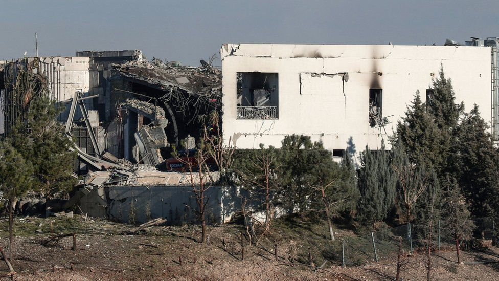 The US has condemned Iran over ballistic missile attacks near Iraq’s northern city of Irbil, calling them “a reckless and imprecise set of strikes”.