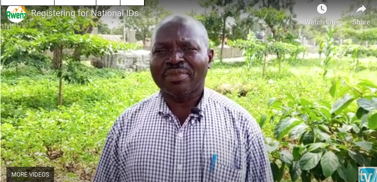 Registering for National IDs