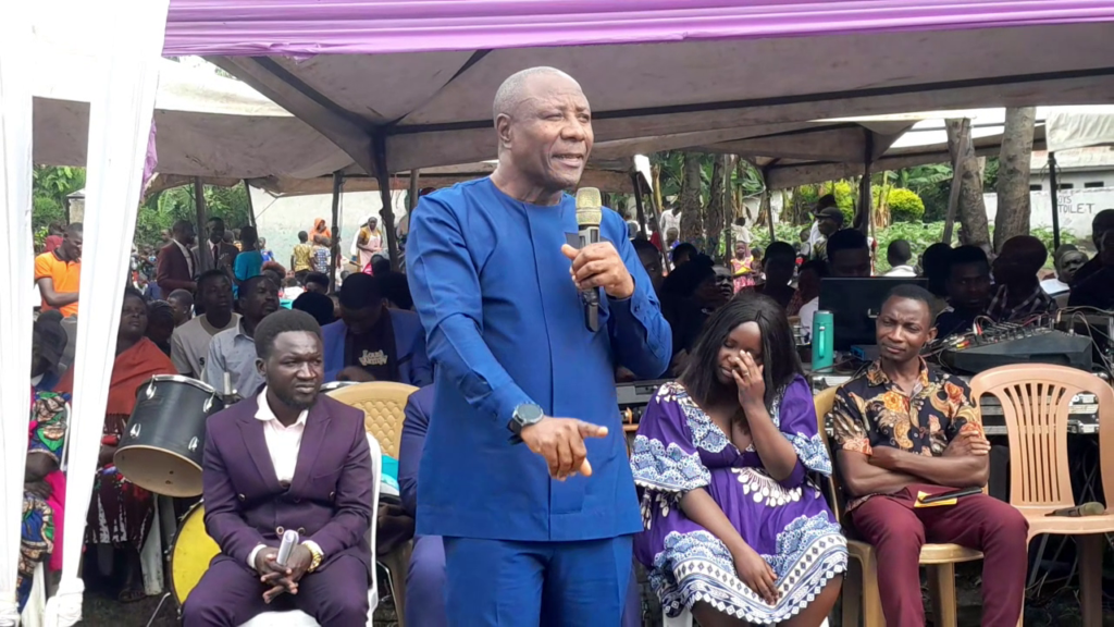 INSTALLING PENTACOSTAL BISHOP IN KASESE.