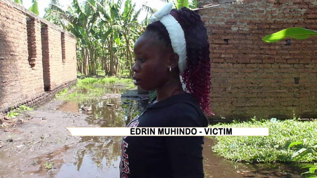 ONE FAMILY IN KINYATEKE HAS RELOCATED THEIR HOMES DUE TO THE HEAVY WATERS SORROUNDED HIS HOUSE, RESIDENTS SUSPECTS THE AREA MIGHT BE A CREATOR LAKE.