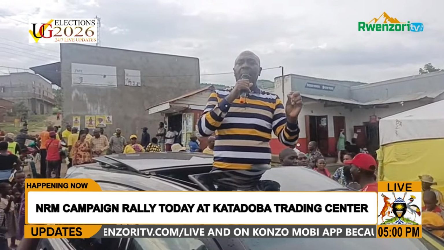 NRM IN KM PUTS CAMPAIGN RALLIES ON HOLD AMIDST THE OBR EVENTS